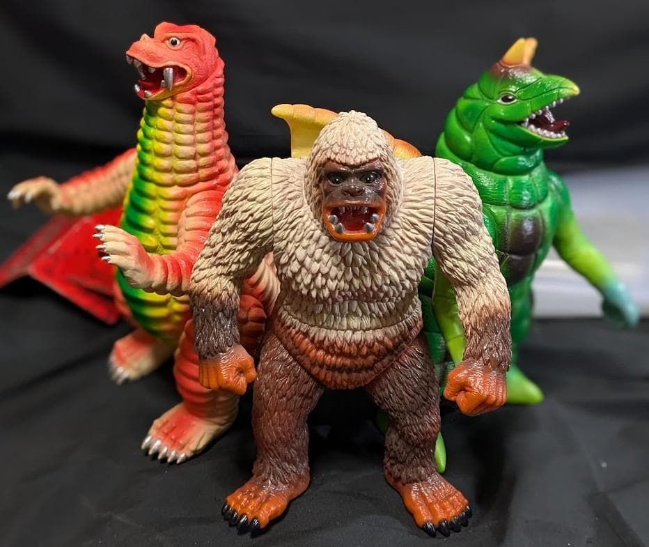 楳図かずお版 ギガス＆ドラコ＆レッドキング（アート・ストーム）３体セット