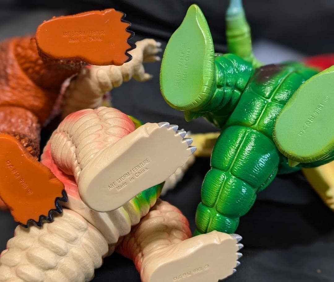 楳図かずお版 ギガス＆ドラコ＆レッドキング（アート・ストーム）３体セット