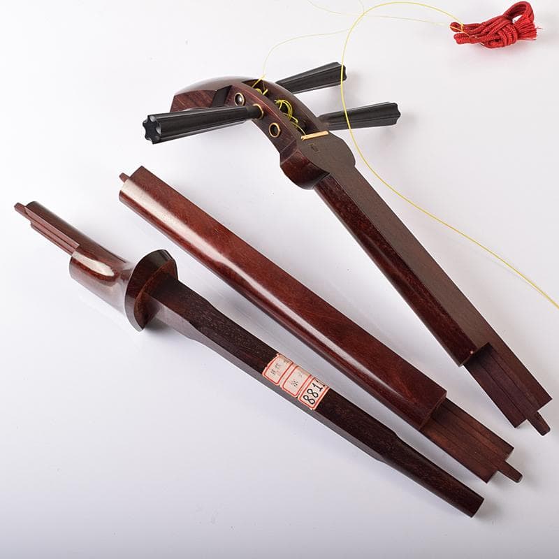 和楽器　弦楽器　菊忍　唐木紫檀棹　三味線　PAT.J刻印　M　R8103B