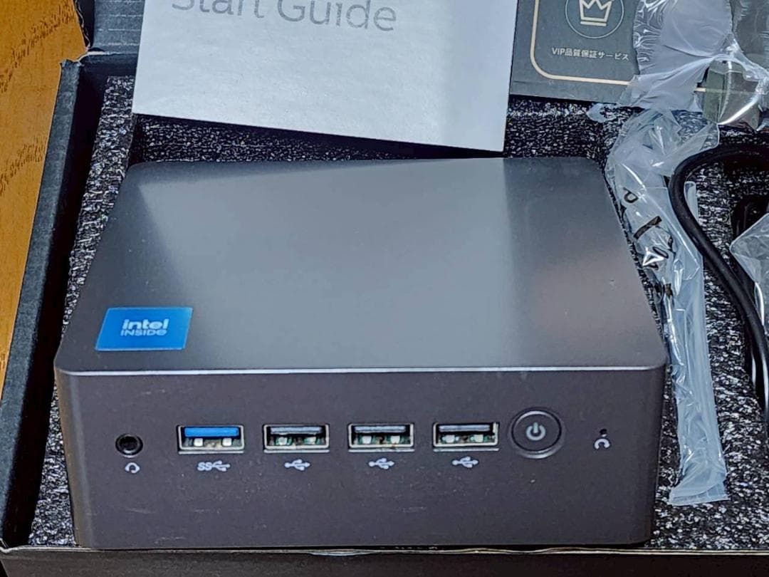 N100 ミニPC 8GB/512GB SkyBarium MN22 Win11