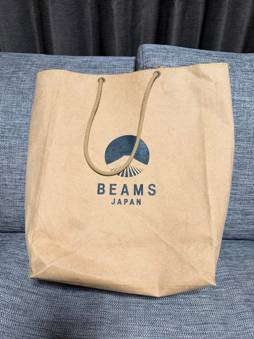 BEAMS JAPAN ショップ袋 ブラウン