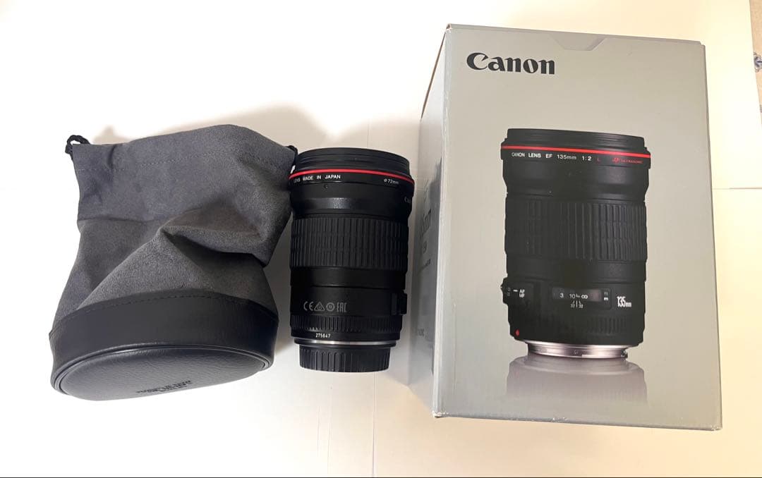 Canon EF135mm F2 L中望遠レンズ