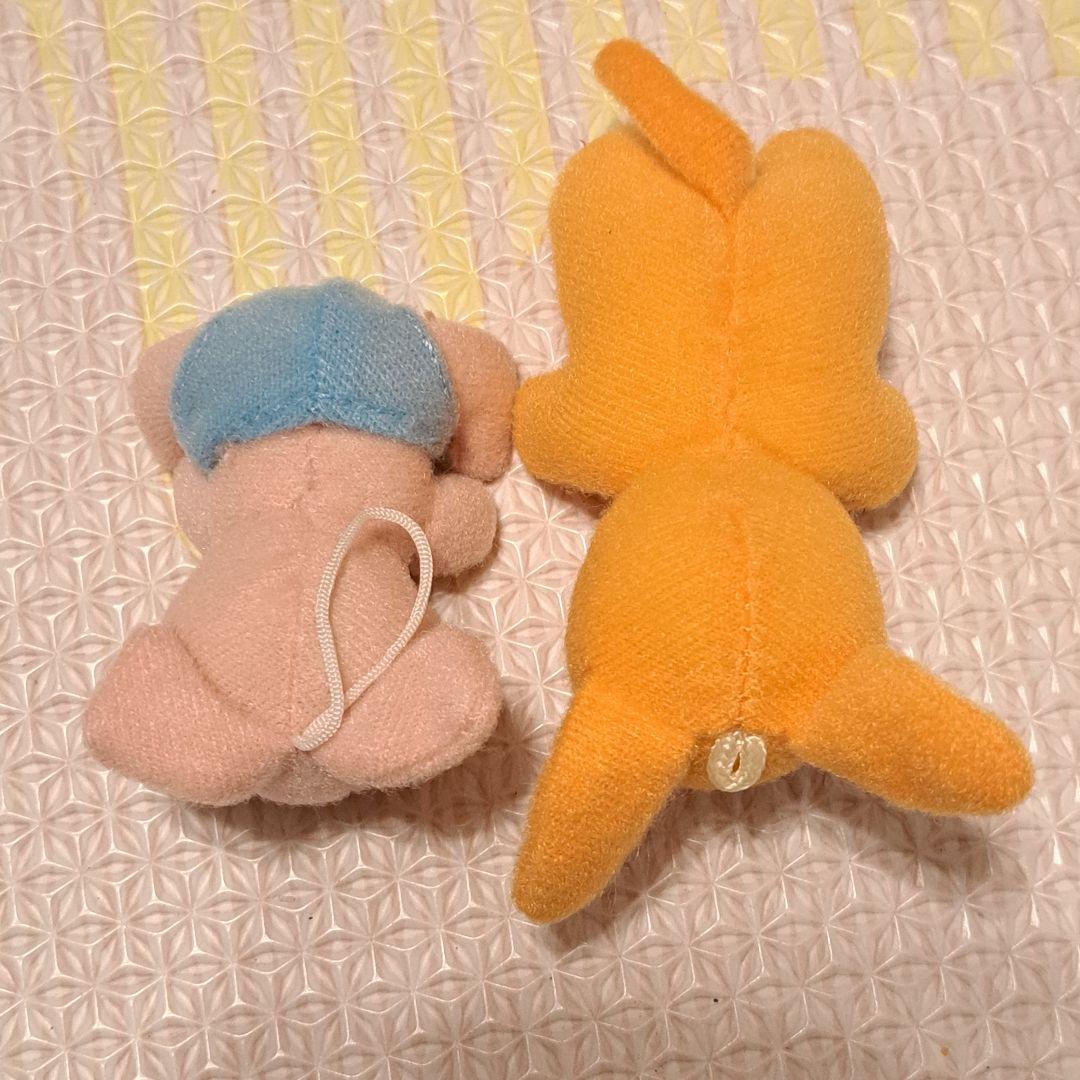 かんぽ生命　カンガルーのぬいぐるみセット　キーホルダー　ストラップ　マスコット