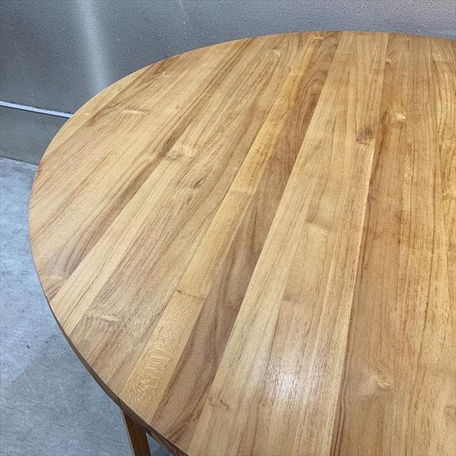 まあくん様 unico廃番SOTOラウンドダイニングテーブル