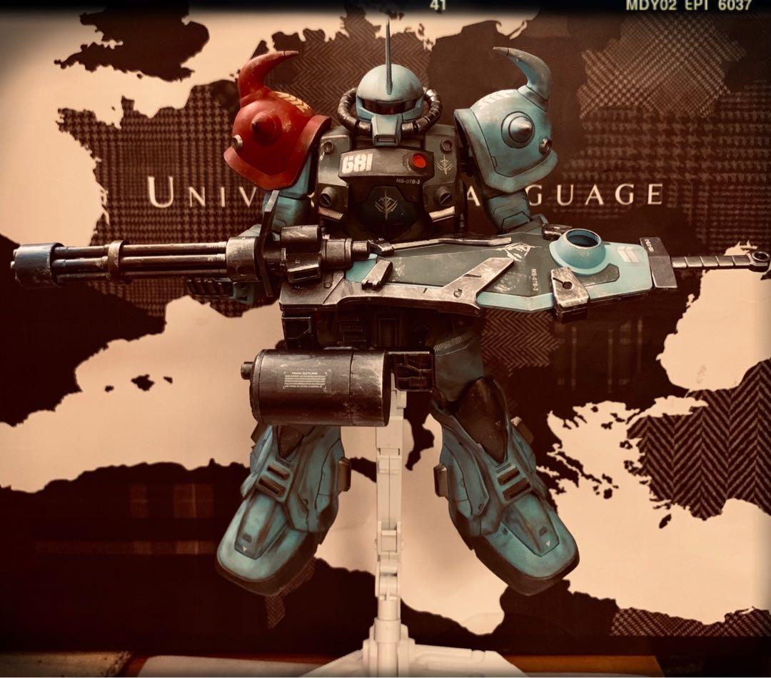 【格好良さ極めたMG グフカスオリジナルカスタム完成品】