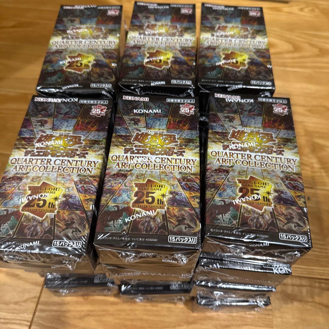 遊戯王　QUARTER CENTURY ART COLLECTION 24box