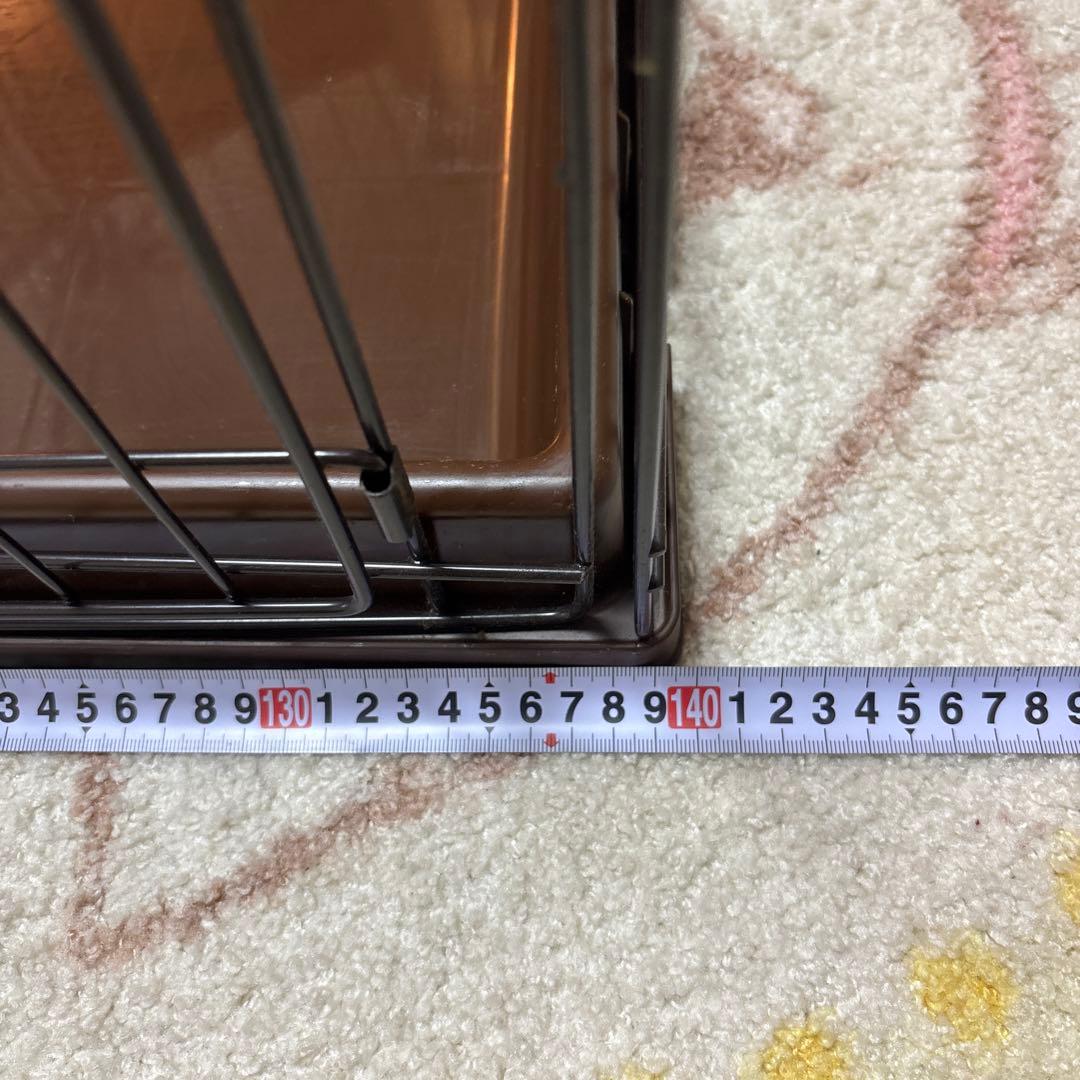 犬用ケージ 折りたたみ式 黒　大型サイズ