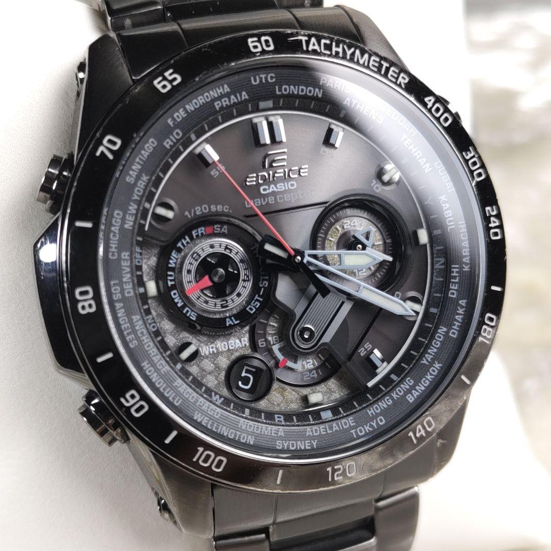 ☆電池新品★　カジュアル　Y2K　ロック　バイカー　黒　EQW-M1000D