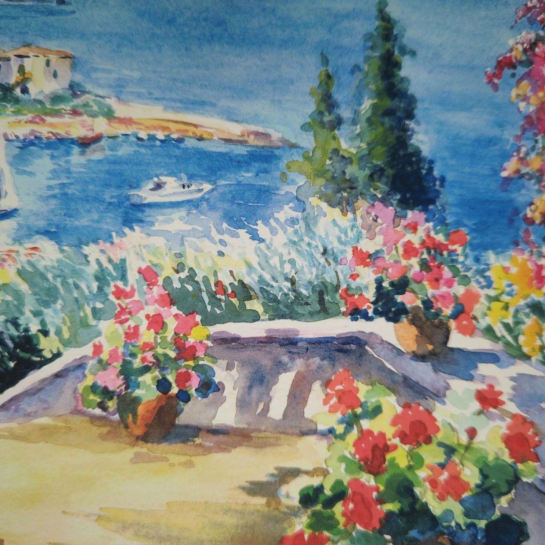 特価◯絵画 シルクスクリーン版画 額装品