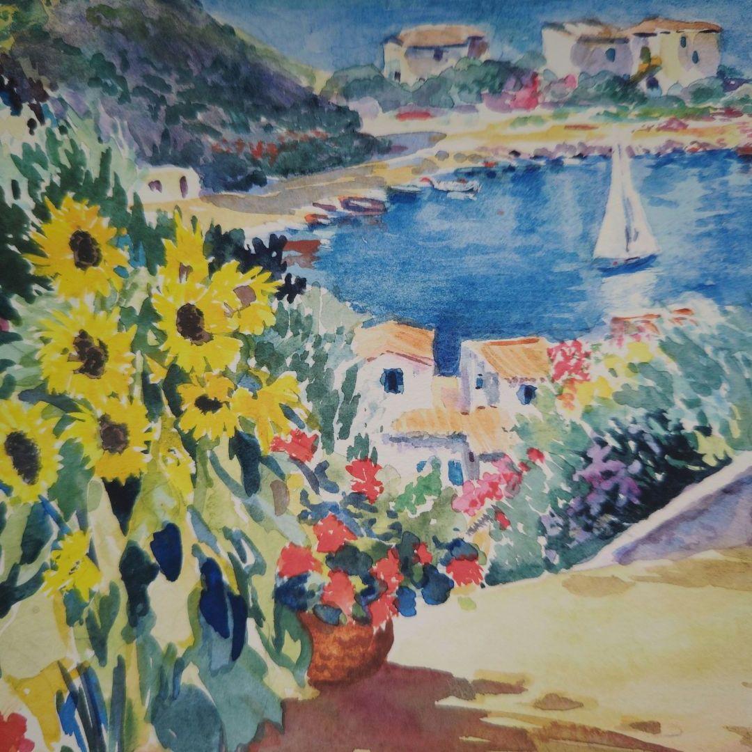 特価◯絵画 シルクスクリーン版画 額装品