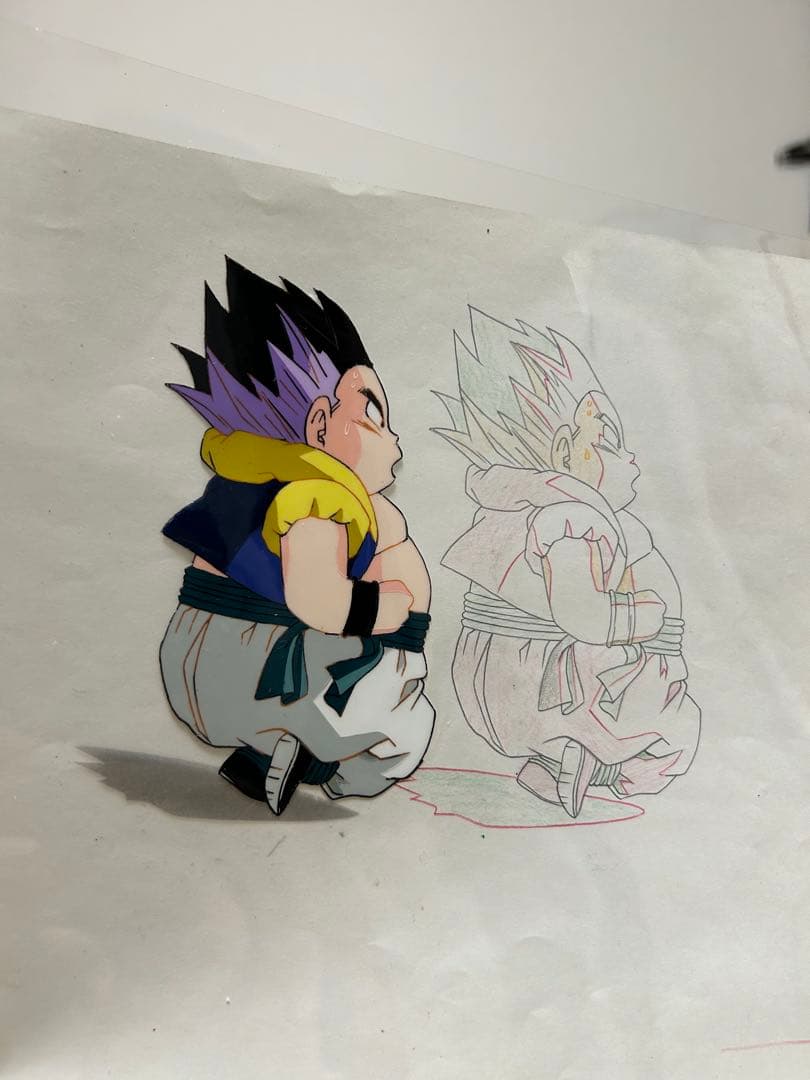 ドラゴンボール　ゴテンクス　セル画