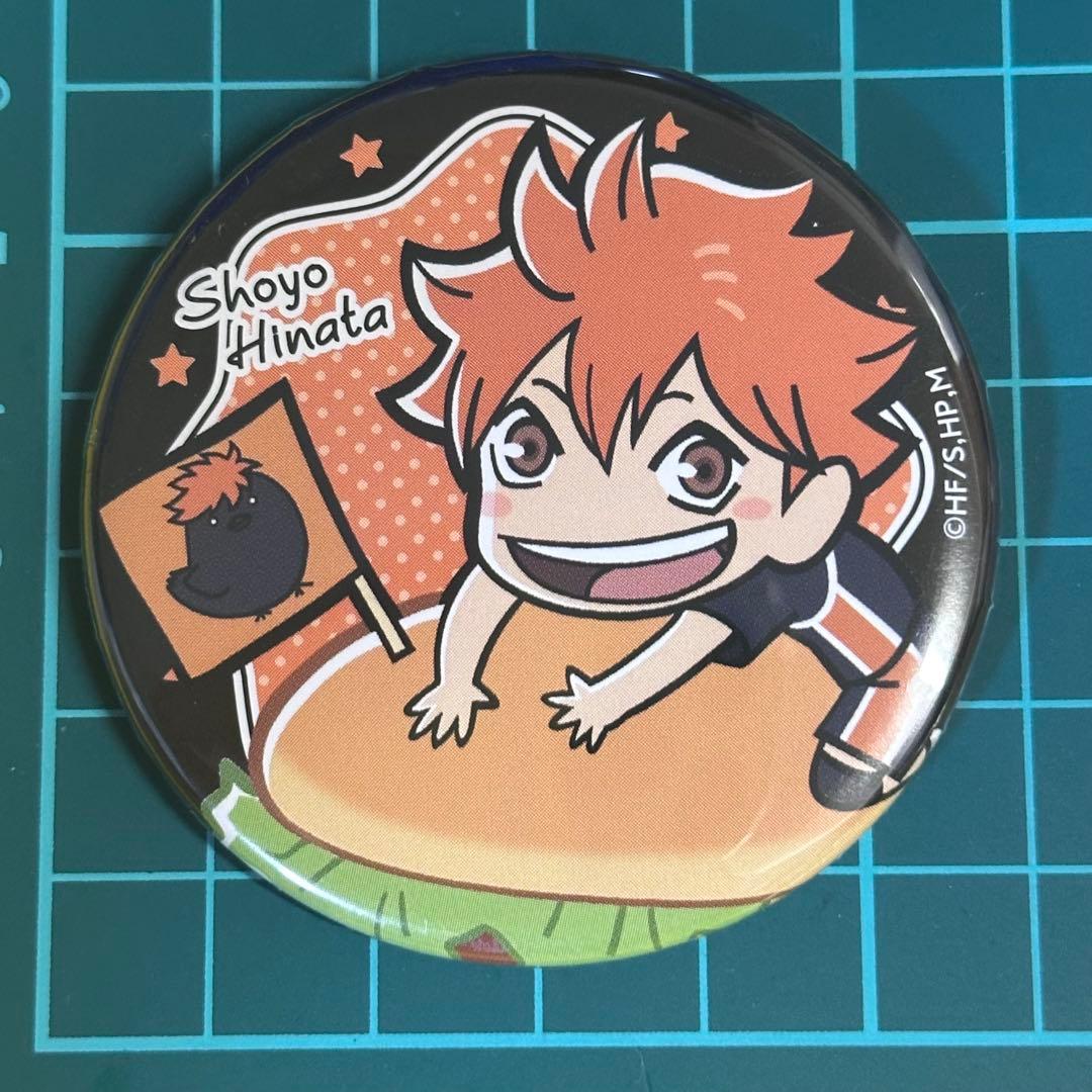 ハイキュー　アニメイトカフェ　缶バッジ　コラボフード　日向翔陽