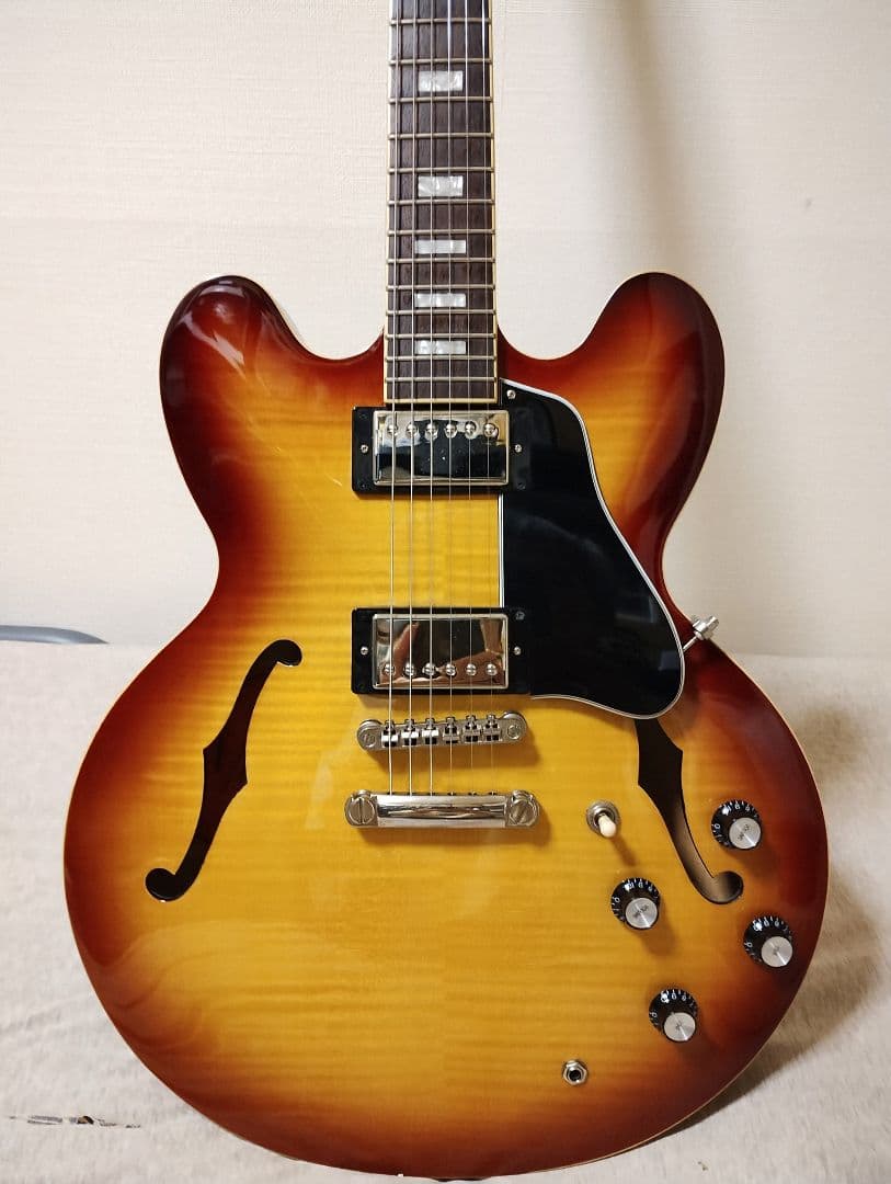 T！Epiphone ES-335 Figured IG/美品/Hケース