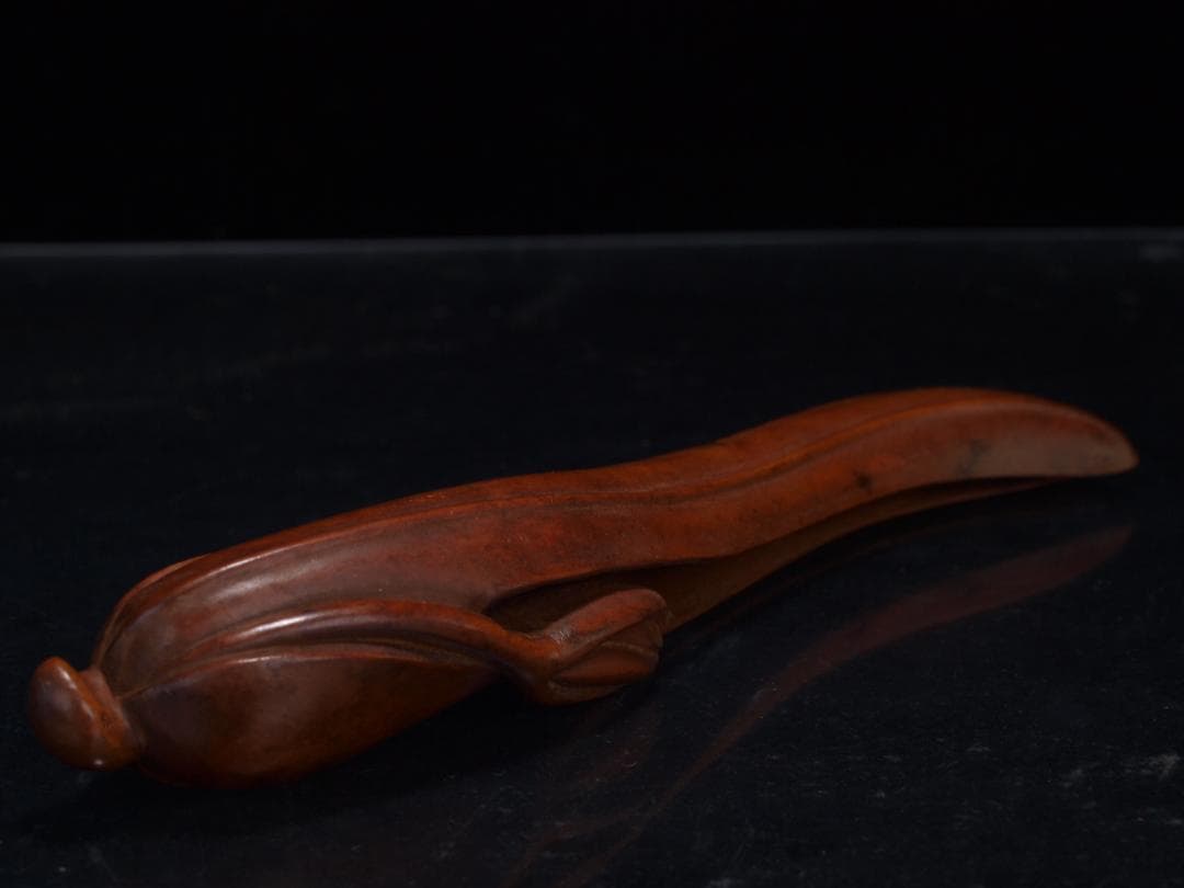 中国清時代の木製彫刻　激安骨董品 古美術 DE1513D2-2