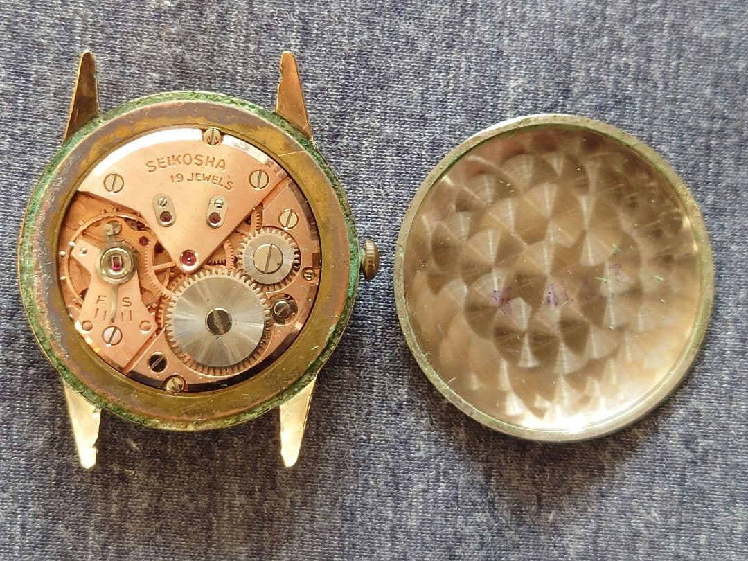 ヴィンテージ Seiko Marvel 14033 手巻き時計 不動品