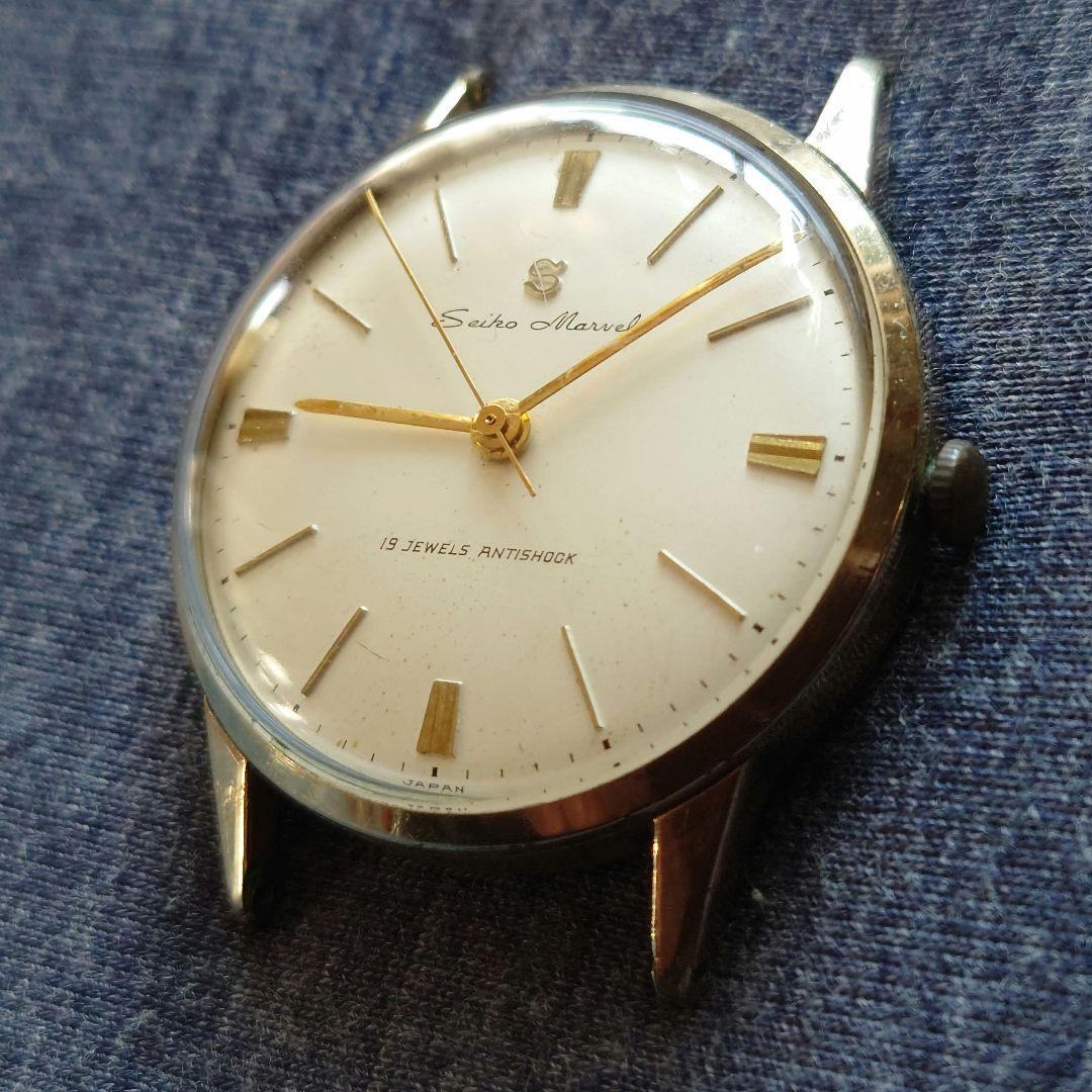 ヴィンテージ Seiko Marvel 14033 手巻き時計 不動品