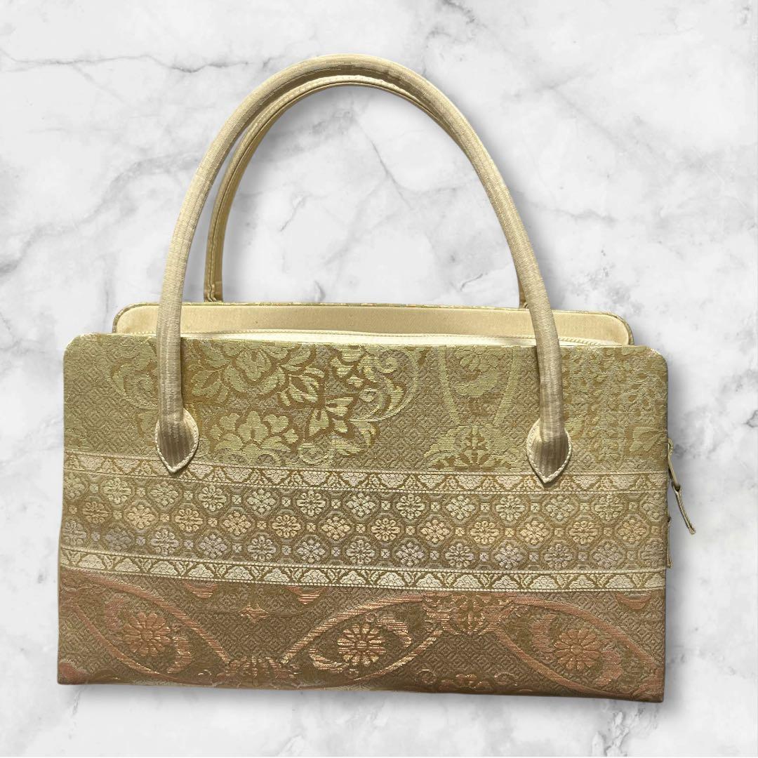 (新品未使用)和装バッグ 利休バッグ ベージュ系