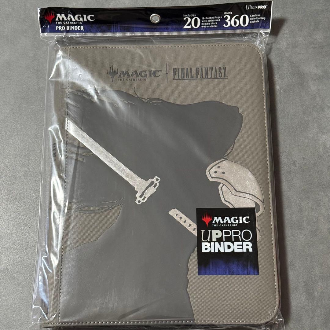 【UltraPro】クラウド・セフィロス バインダー MTG•FF ウルトラプロ