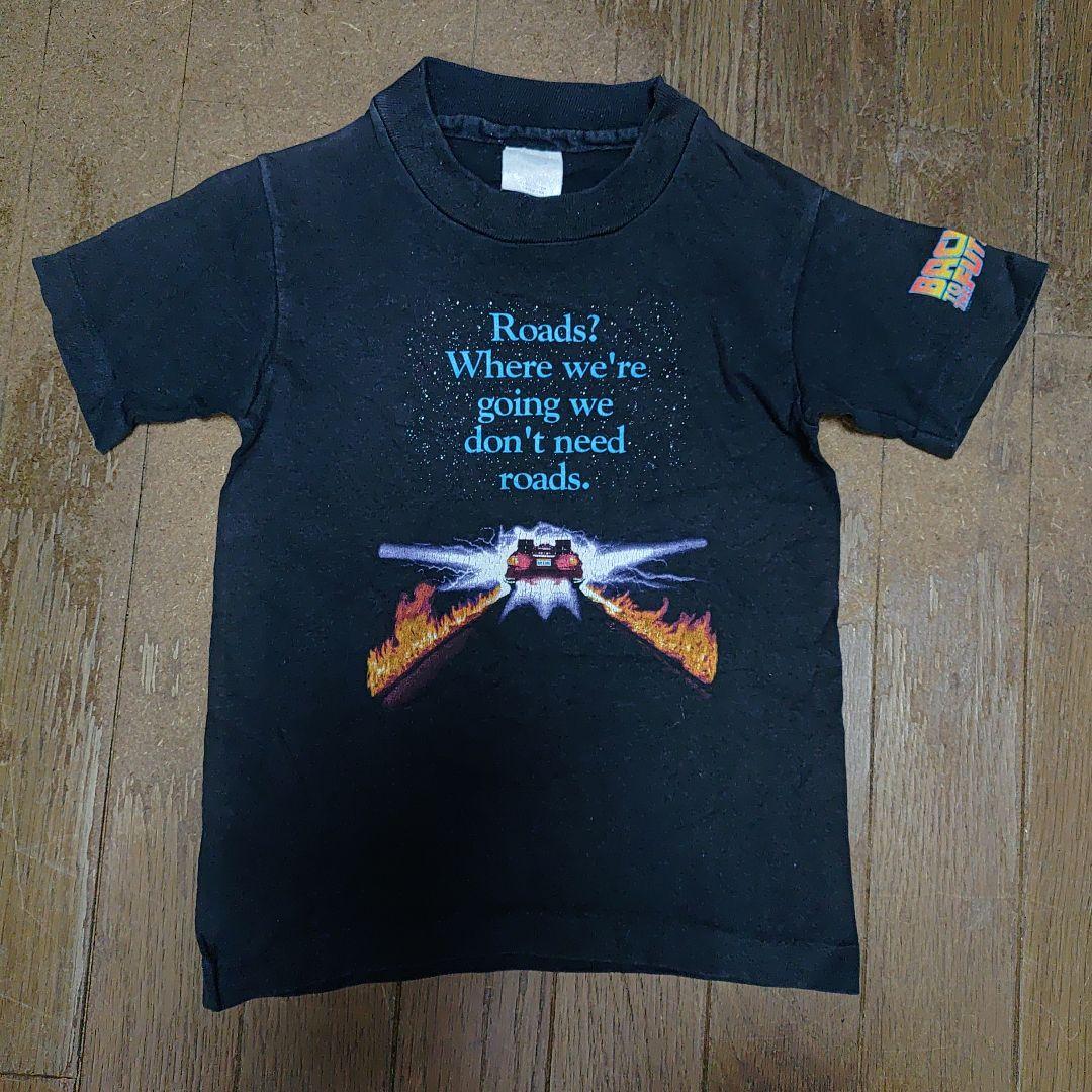 80sバックトゥザフューチャーBACK TO THE FUTURE子供Tシャツ