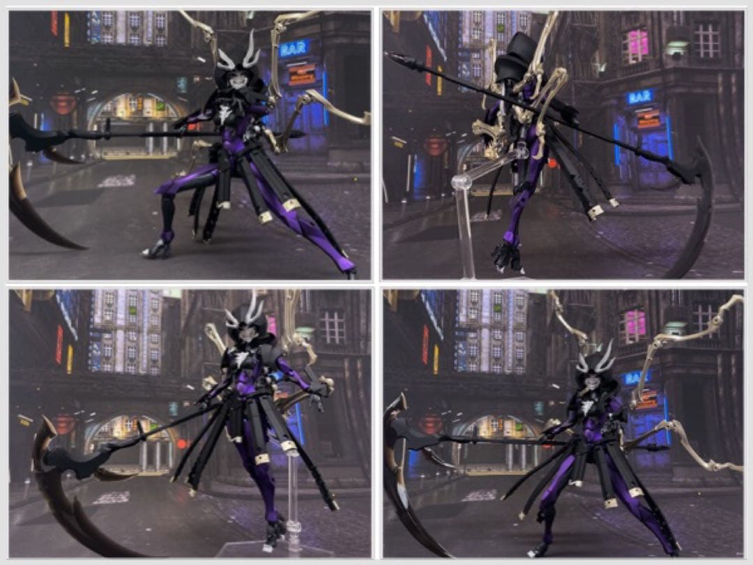 無限邂逅メガロマリアネクロフェイス　完成品　創彩少女庭園　ショートウィッグ付き