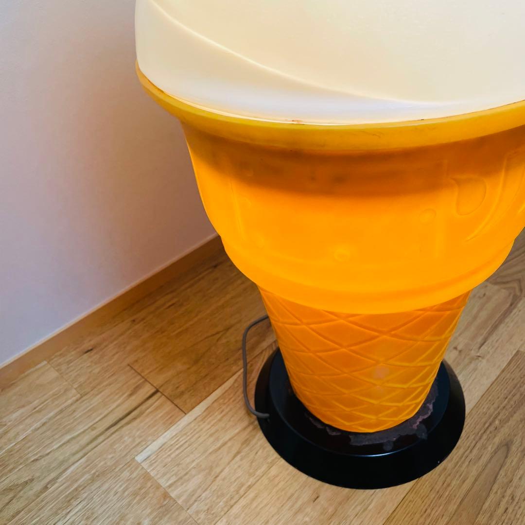 看板 ソフトクリーム 照明 業務用 ライト 置物 アイス