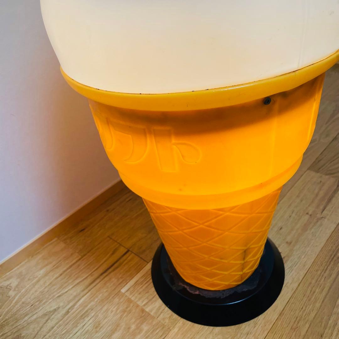 看板 ソフトクリーム 照明 業務用 ライト 置物 アイス