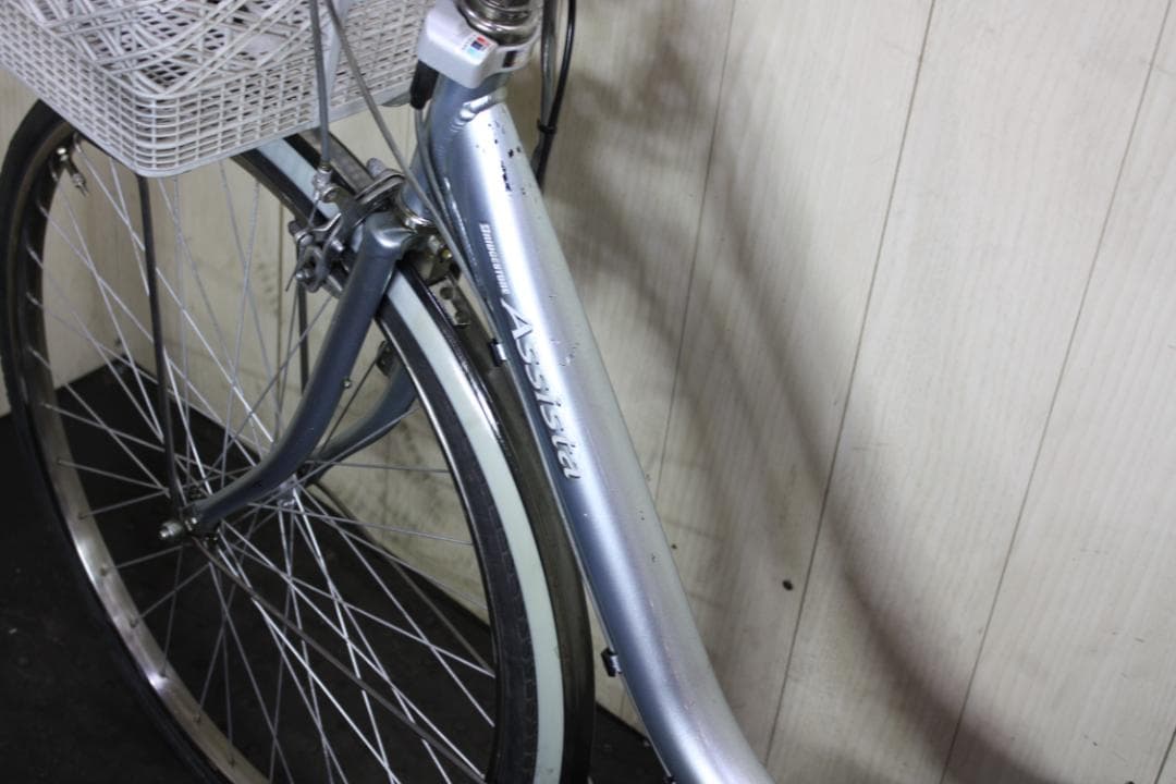 ブリヂストン A22アシスト 大容量8.1AH 26型 3段 SILVER電動