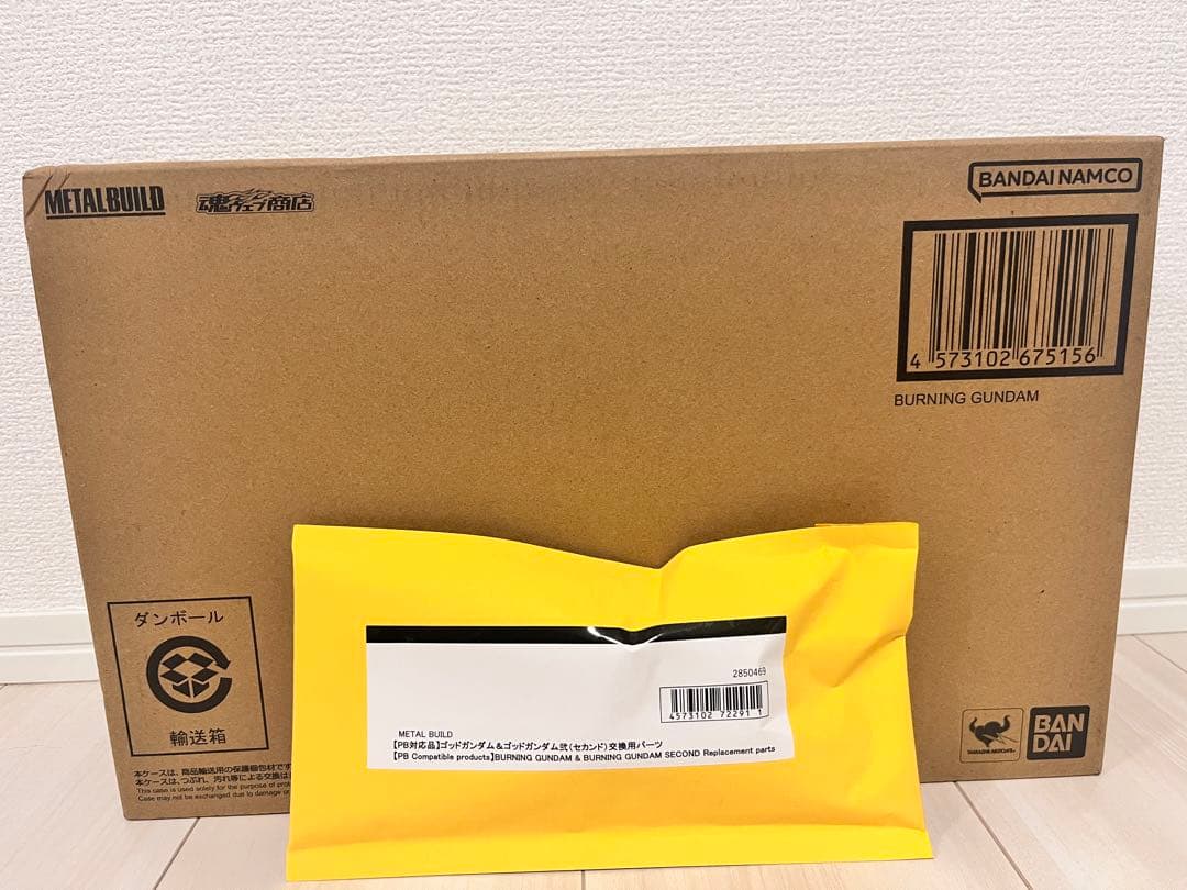 メタルビルド　ゴッドガンダム＆ゴッドガンダム弍（セカンド）