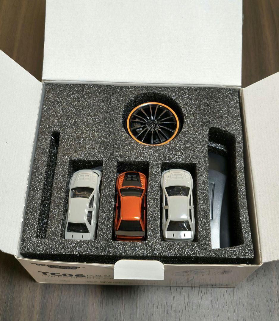 ターボレーシング C76 レッド 1/76スケール オンロードカー