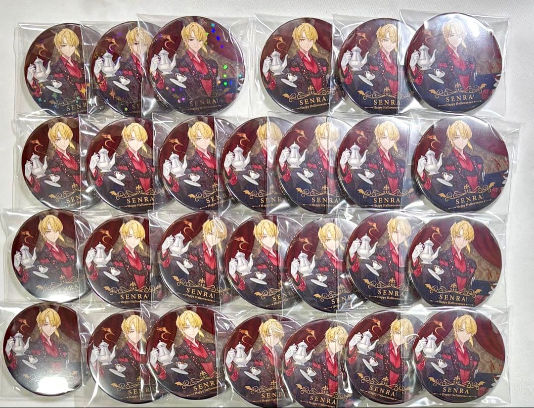 浦島坂田船 センラ 缶バッジ 2022 ハロパ 悪魔執事