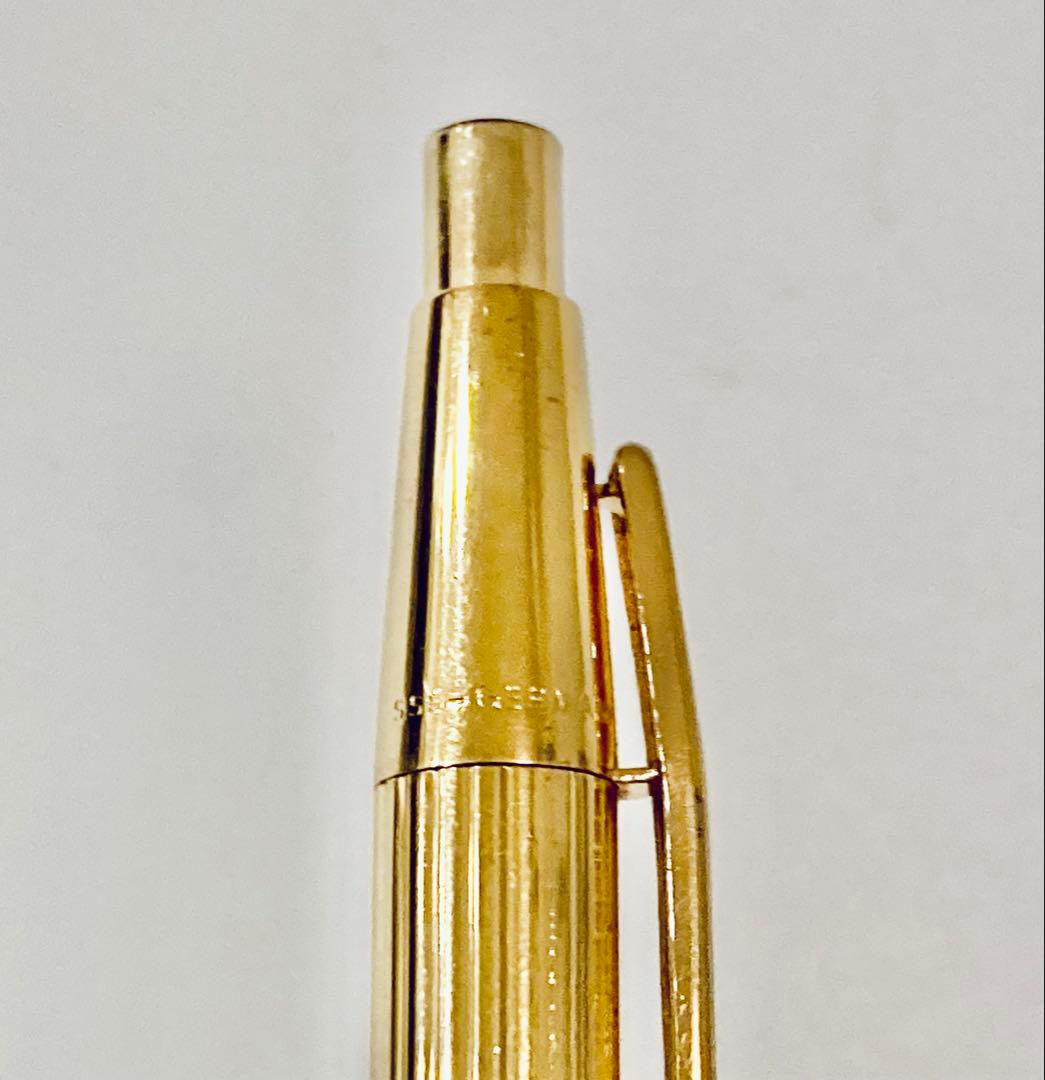 20金張り◆モンブラン高級ボールペン ゴールド MONTBLANC 1970s