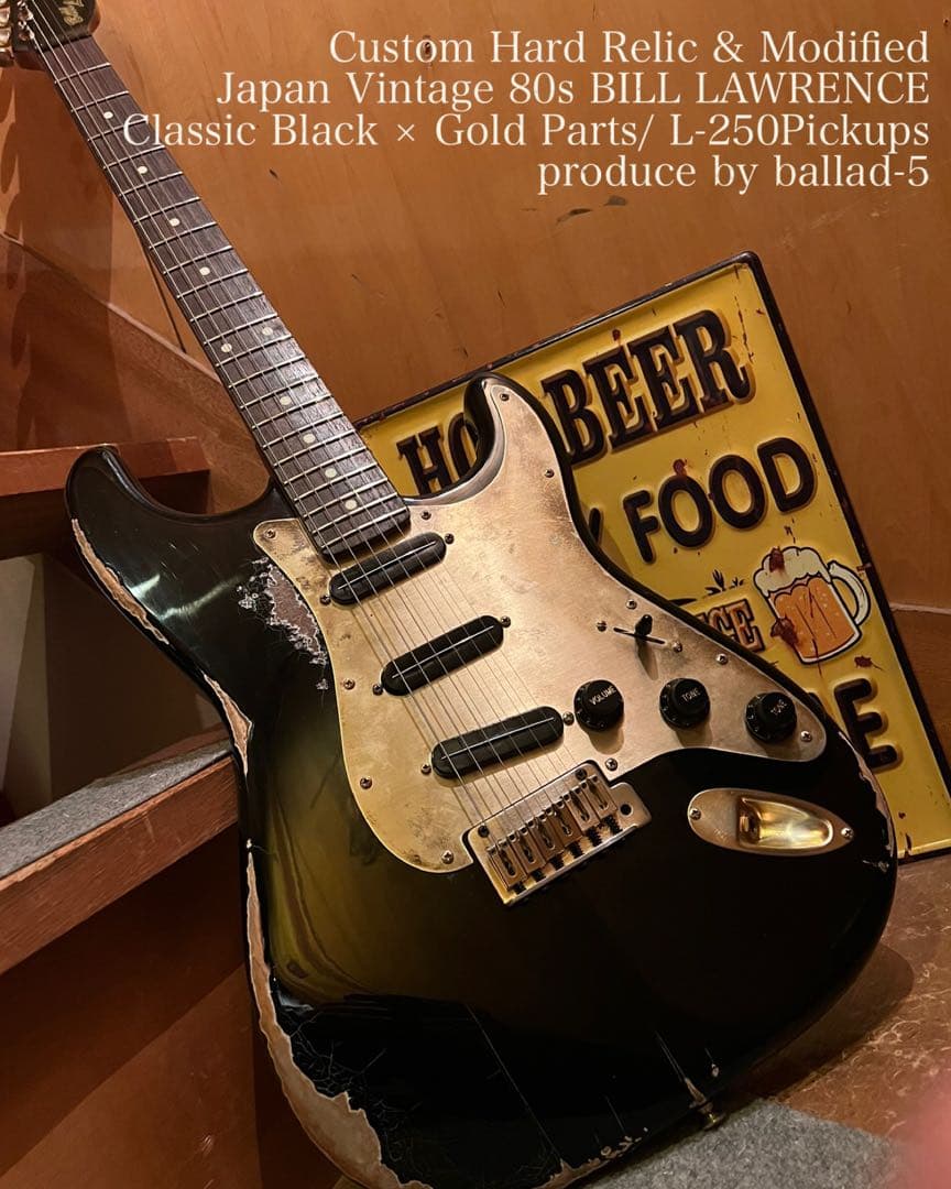 ギター jon journeyHardRelic80s Bill Lawrence