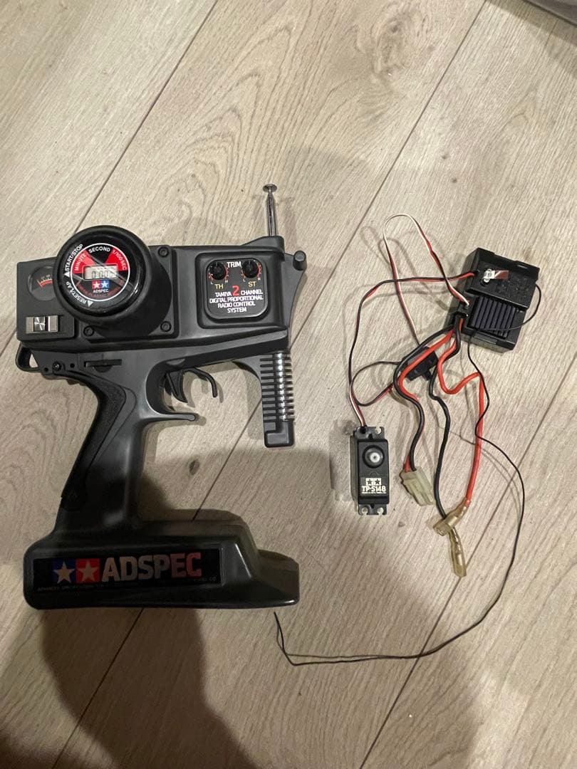 タミヤ　アドスペック　2チャンネルプロポ　完動品