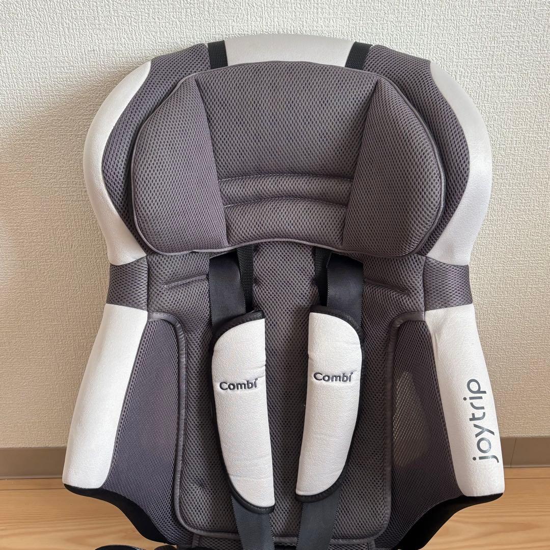 【超美品】コンビ ジョイトリップエアスルーエアー GCジュニアシート グレー
