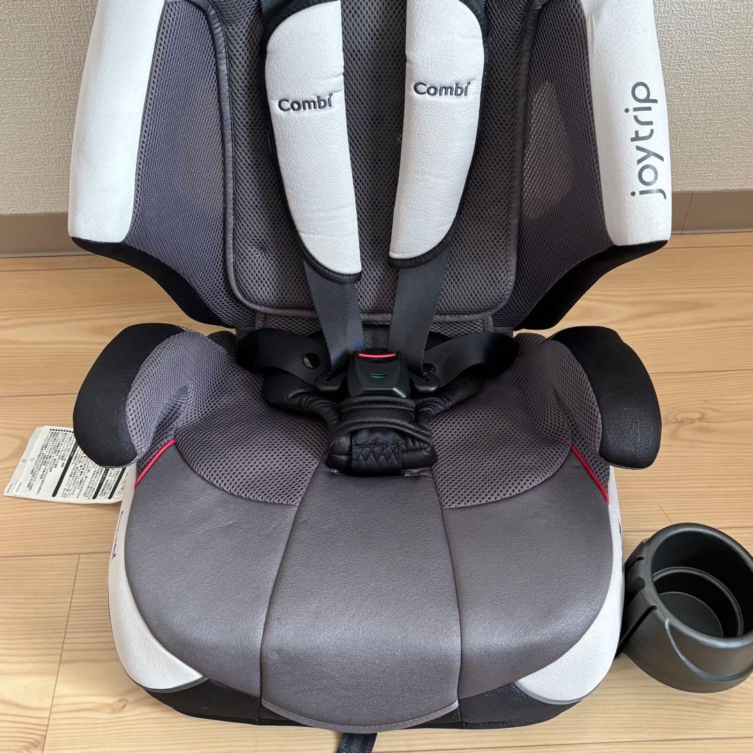 【超美品】コンビ ジョイトリップエアスルーエアー GCジュニアシート グレー
