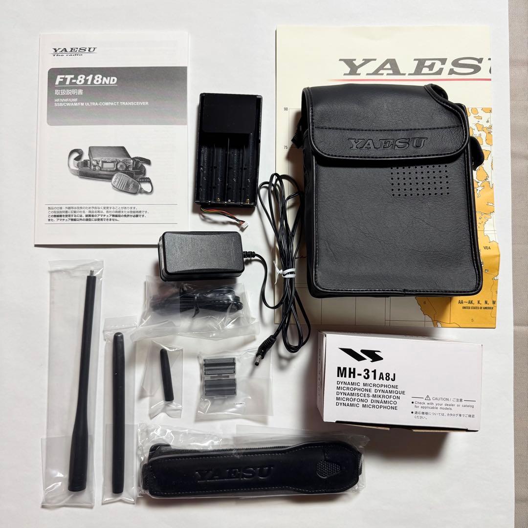 【レア】YAESU マルチバンドトランシーバー　FT-818ND