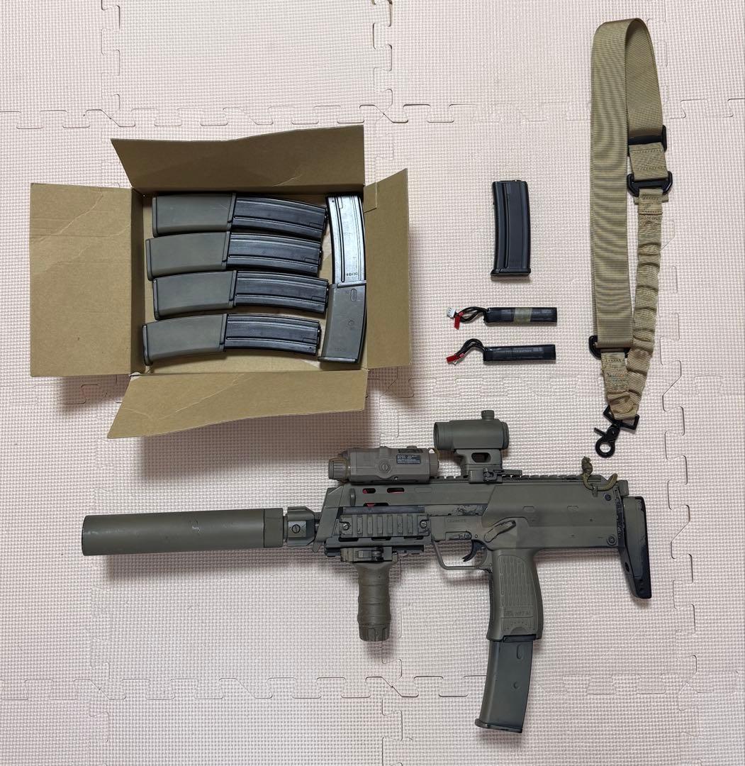 東京マルイ 電動MP7 外装・内部カスタム セット