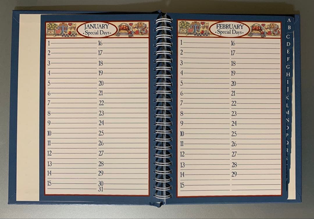 ラング社 SUSAN WINGET アドレスブック レトロ ヴィンテージ