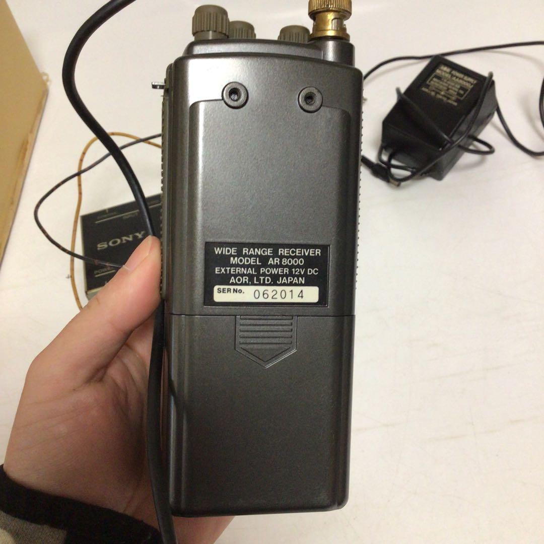 名機　最終06シリアル SONY AOR AR8000 XA-C30 受信機