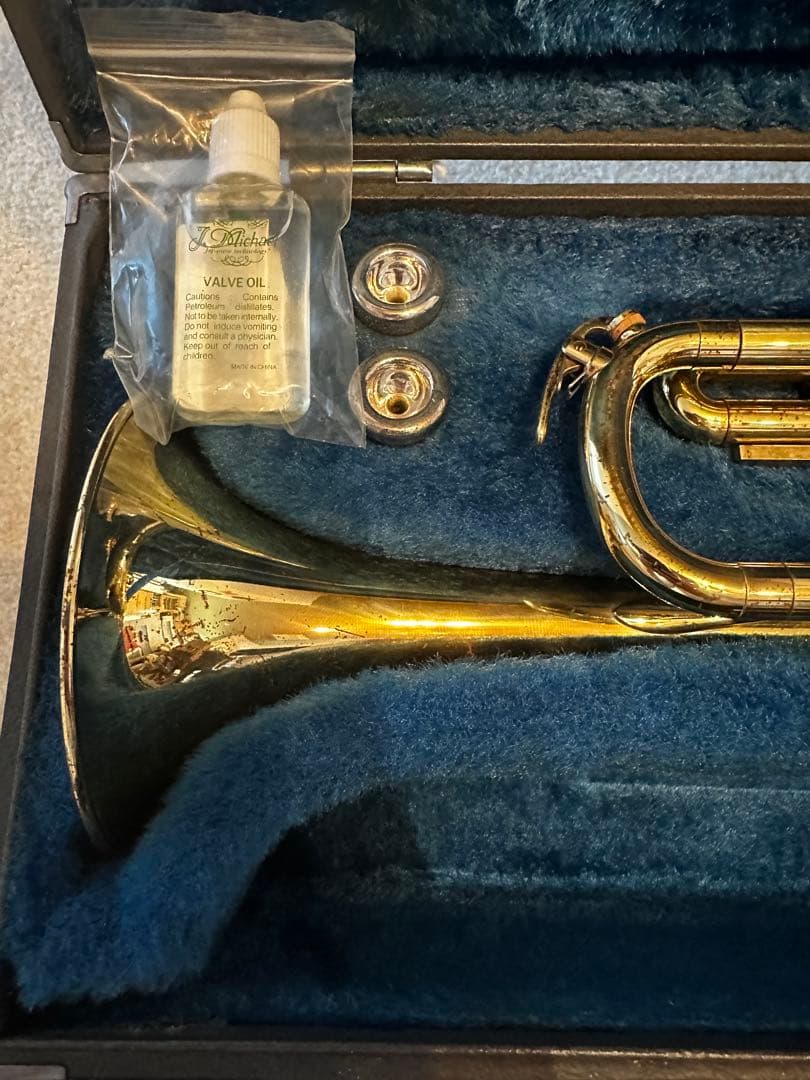 YAMAHA YTR-234 トランペット　マウスピース　ハードケース