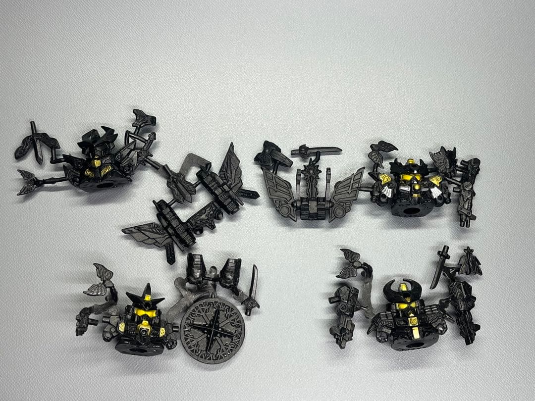 ガン消し　四代大将軍　セット　SDガンダム　消しゴム