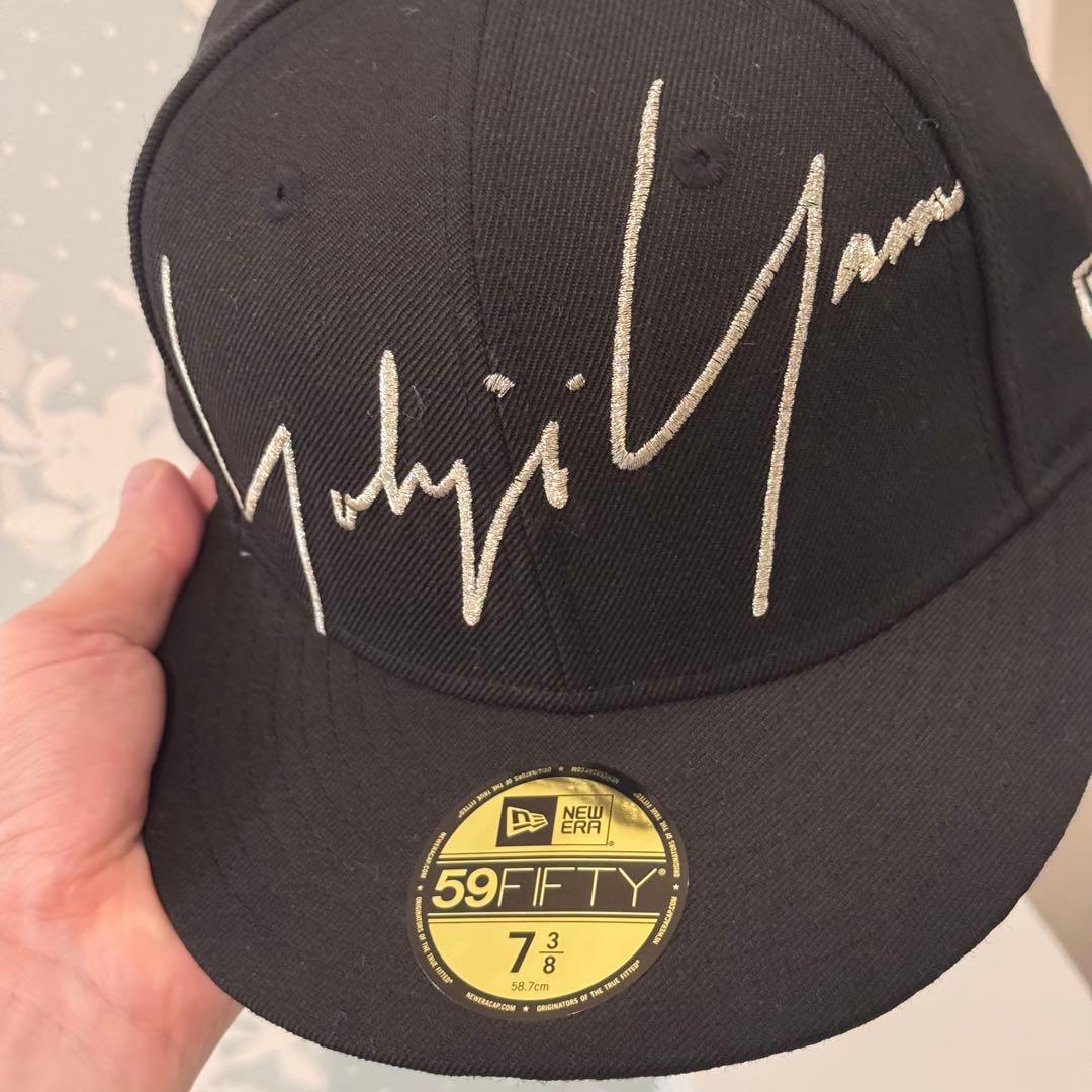 新品　ニューエラ　59fifty ヨウジヤマモト　ズームアップ　7 3/8