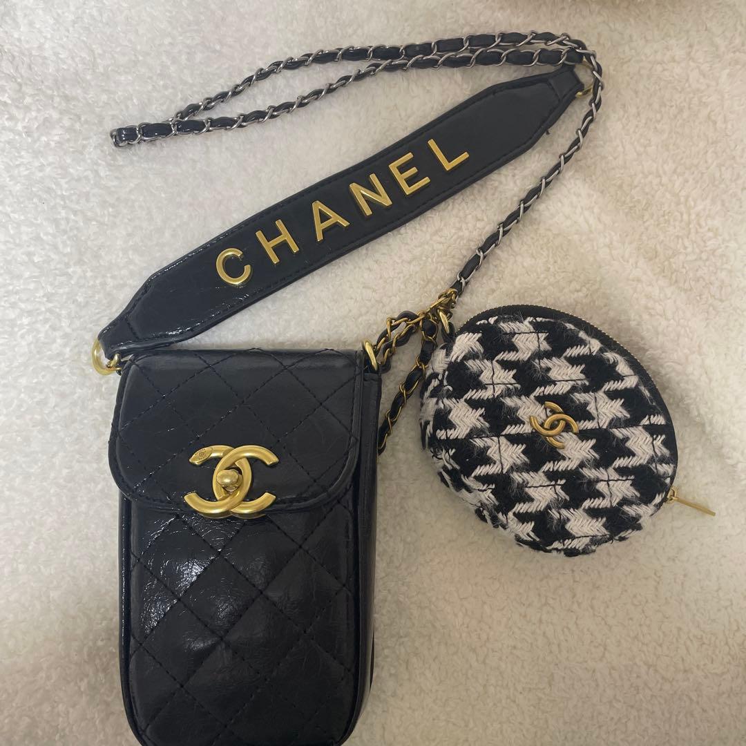 パ*ラ様 CHANEL キルティングバッグ ケース付き