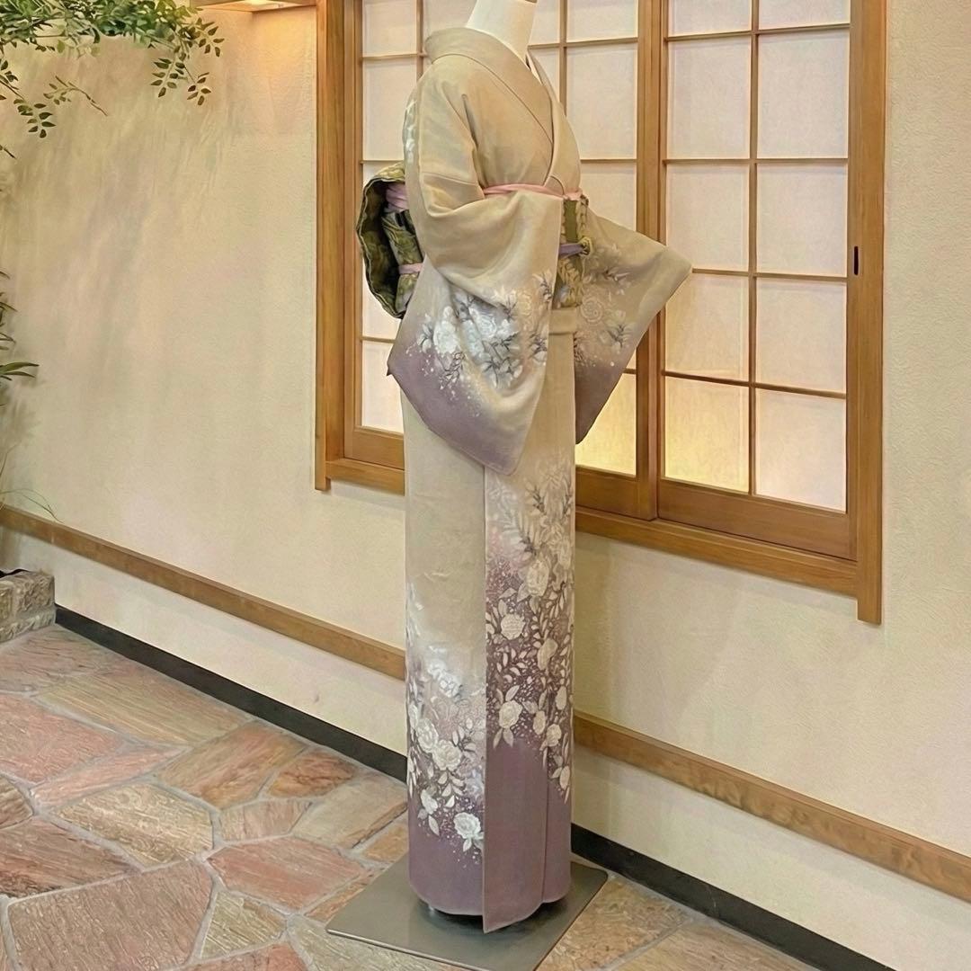 訪問着フルセット　正絹【260▪︎】入学式、　作家　辻が花
