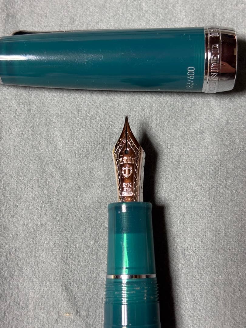 セーラー 万年筆 プロフェッショナルギア 銀 21K オーシャン