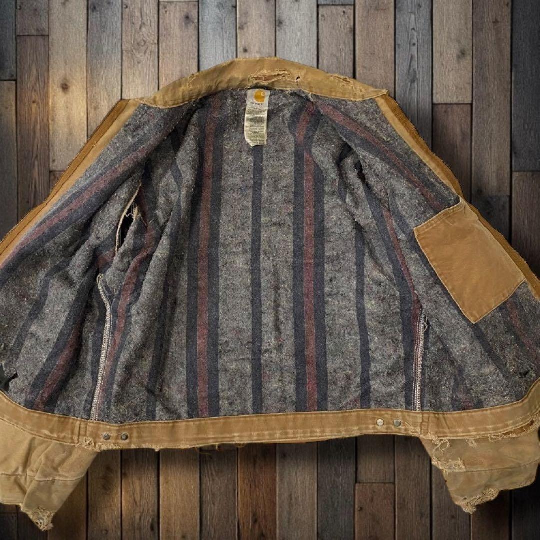 古*○様 Carhartt カーハート ダック ダメージ デトロイトジャケット