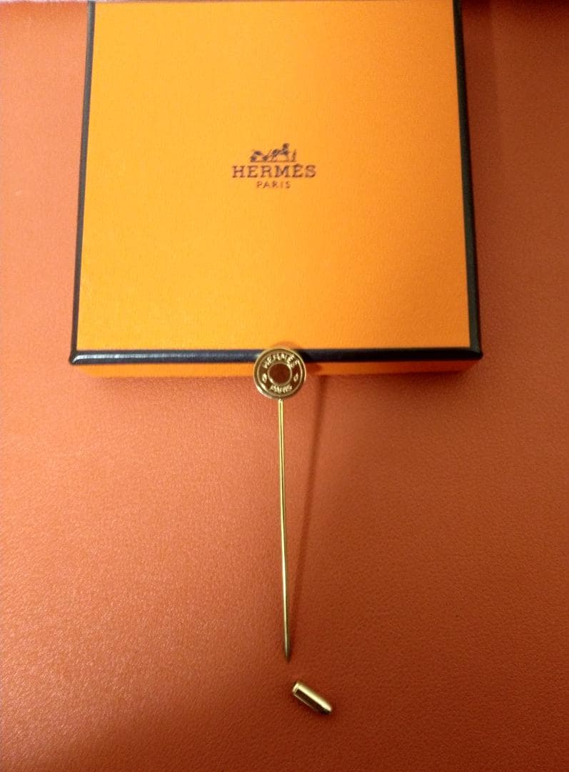 良品！　エルメス　セリエ　ハットピン
