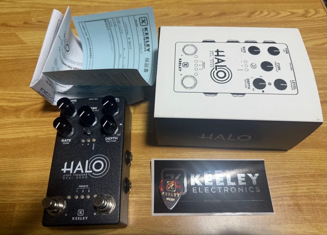 Keeley HALO デュアルエコー