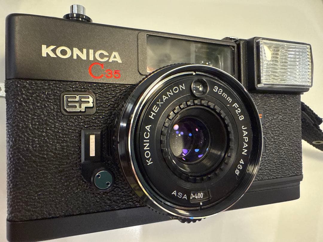 【超 美 品！】KONICA C35 EF フィルムカメラ