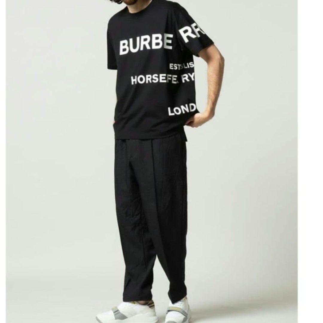 バーバリー ホースフェリー ブラック×ブラック S